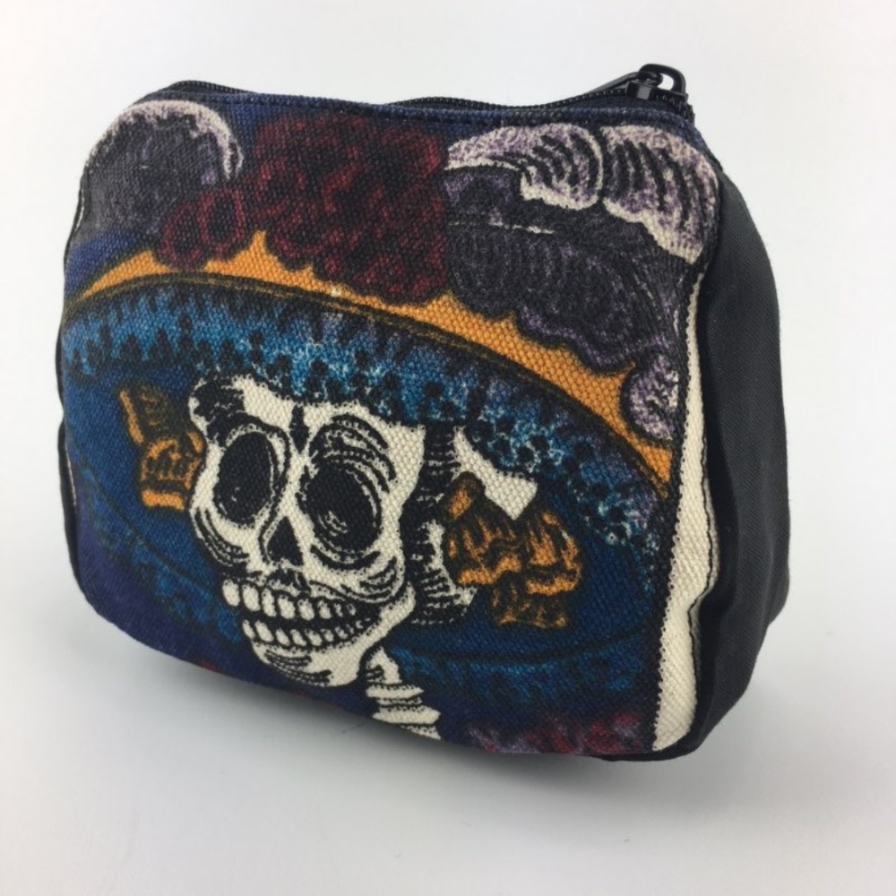 Day of the dead/ sugar skull coin purse/wallet